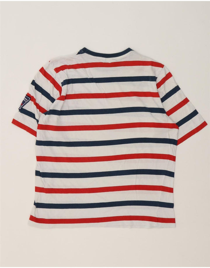 Męski t-shirt Paul & Shark, mały, wielobarwny w paski