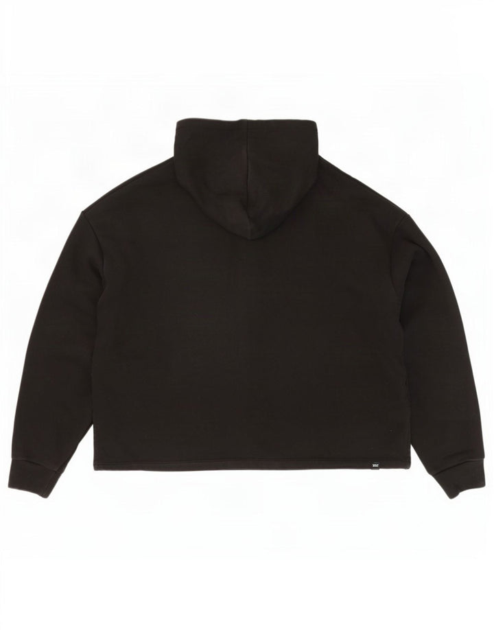 Męski sweter z kapturem Puma z grafiką, oversize UK 14, średni czarny, bawełniany