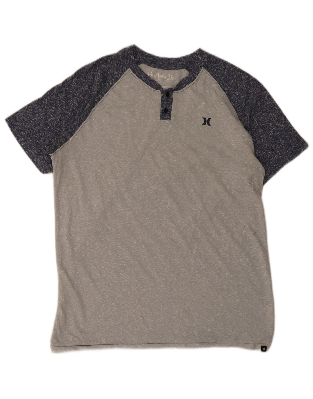 T-shirt męski Hurley Premium Fit Top, poliester w kolorze średnioszarym