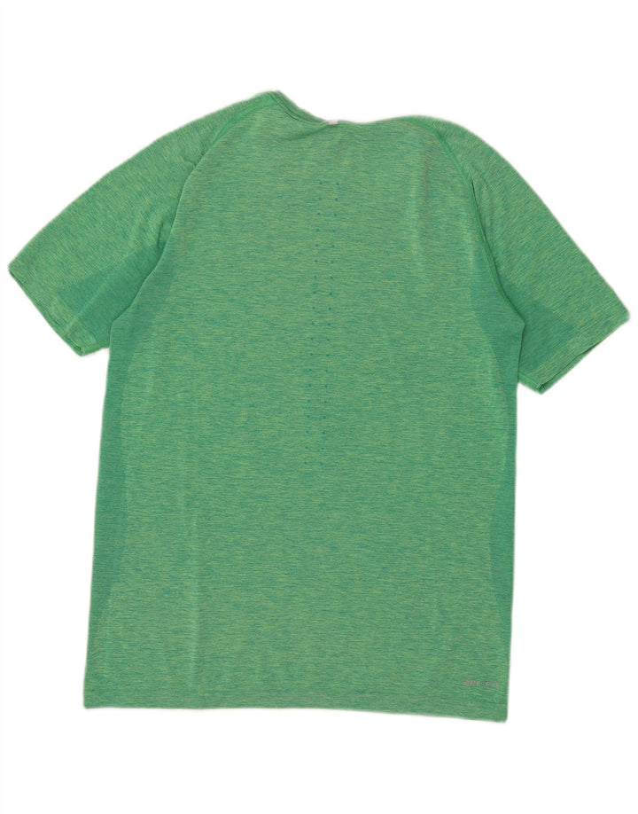 Męska koszulka t-shirt Nike Dri Fit w średnie zielone paski