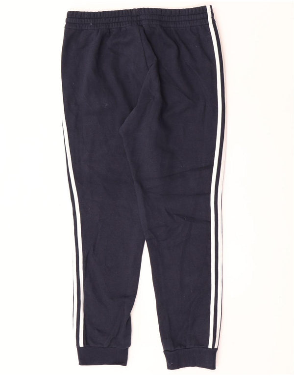 Adidas Męskie Spodnie Dresowe Joggery Duże Granatowe Bawełniane