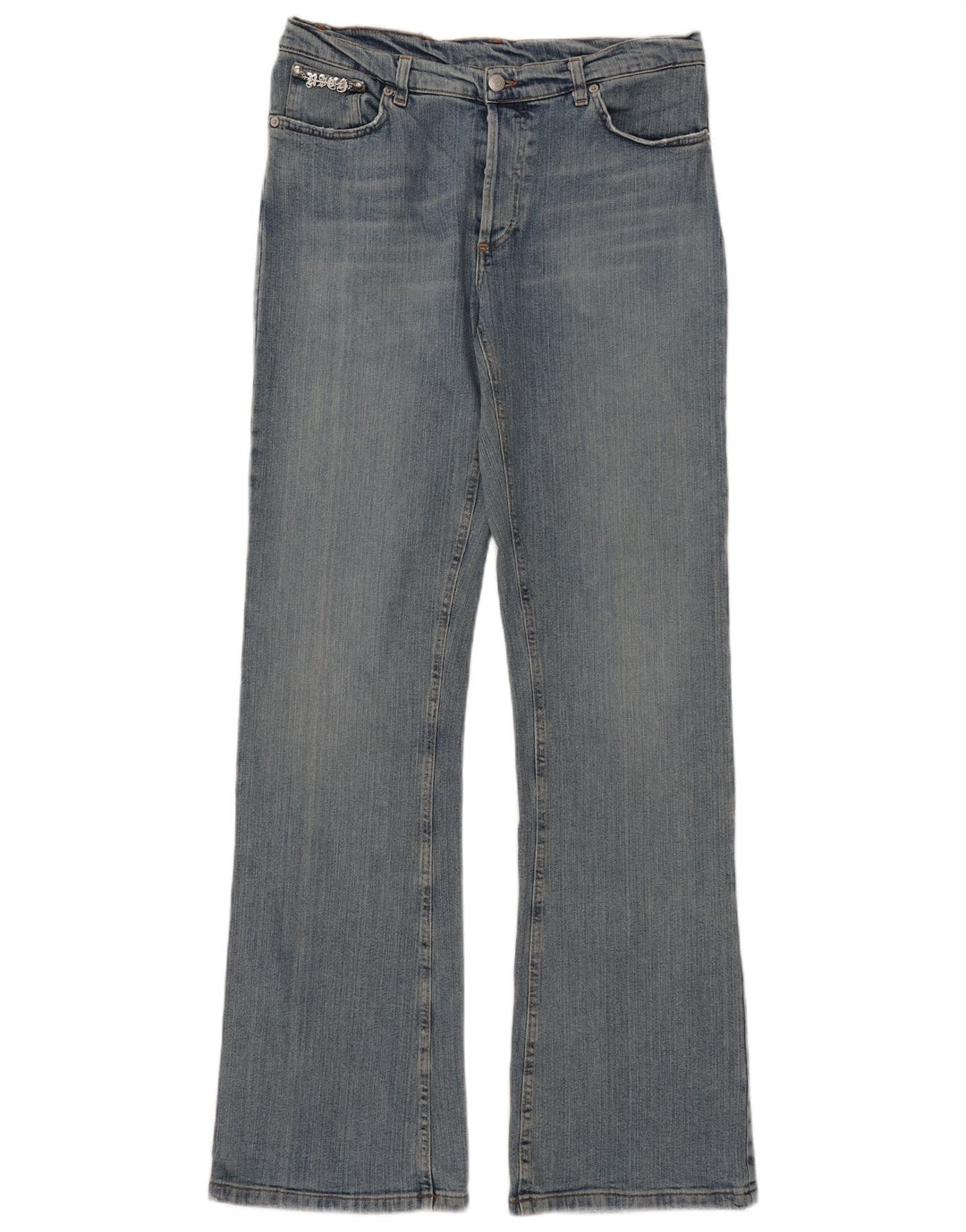 Damskie jeansy Bootcut Richmond W31 L36 Niebieskie bawełniane