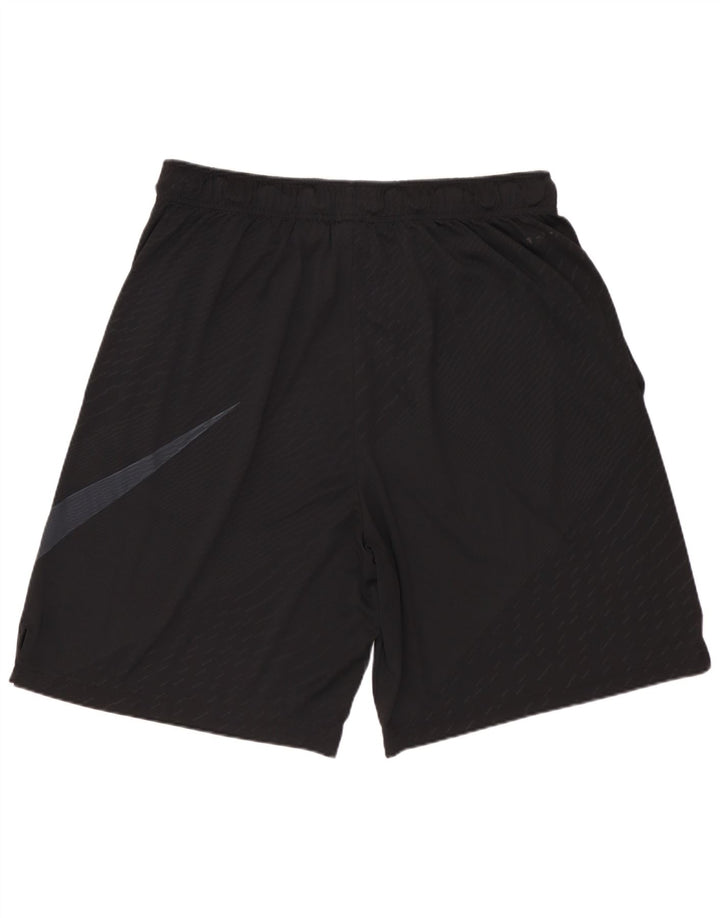 Męskie spodenki sportowe NIKE Dri Fit z grafiką XL, czarne, poliestrowe plamki
