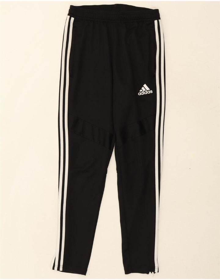 ADIDAS Mens Tracksuit Trousers Small  Black Polyester Vintage Adidas and Second-Hand Adidas from Messina Hembry 