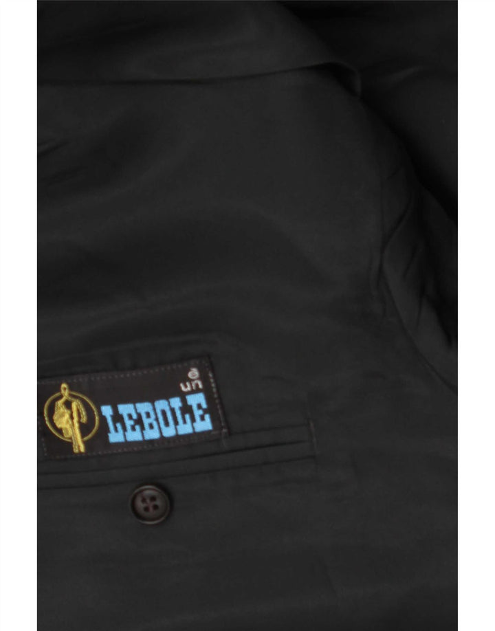 Lebole Płaszcz męski UK 40 Large Black