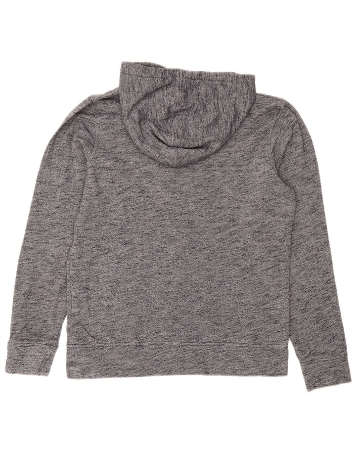 JACK & JONES Męski sweter z kapturem i grafiką, mały, granatowy, bawełniany w cętki