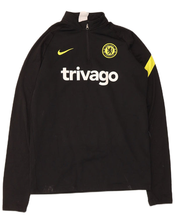 Chłopięcy dres Nike Chelsea FC z grafiką, 13-14 lat XL, czarny