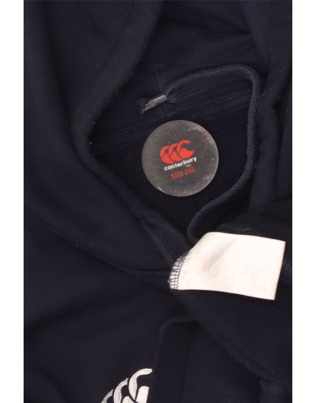 CANTERBURY Męski sweter z kapturem 2XL, granatowy, bawełniany