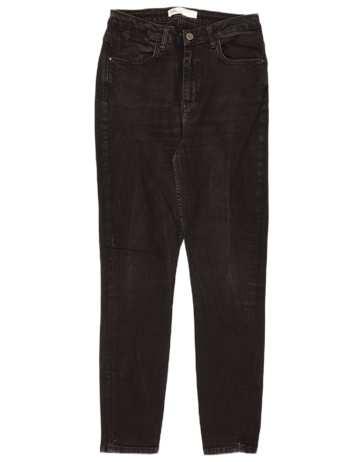 Damskie jeansy zwężane Zara EU 40 Medium W30 L28 Czarne