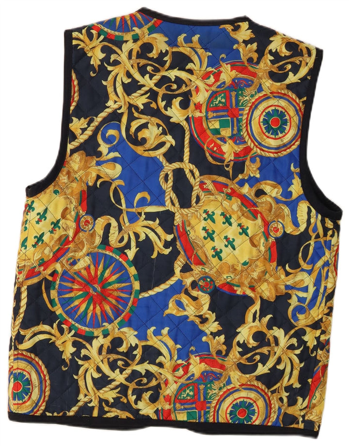 Damska pikowana kamizelka Club Voltaire UK 14, średnia, wielokolorowa