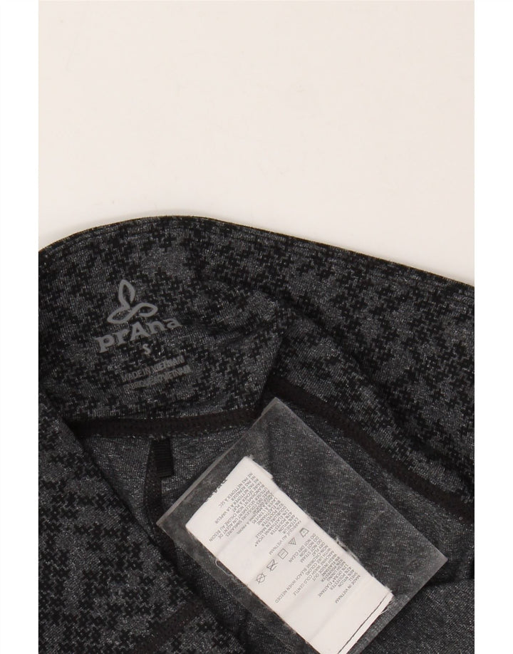 Legginsy damskie PRANA UK 8 Small, szary, geometryczny nylon