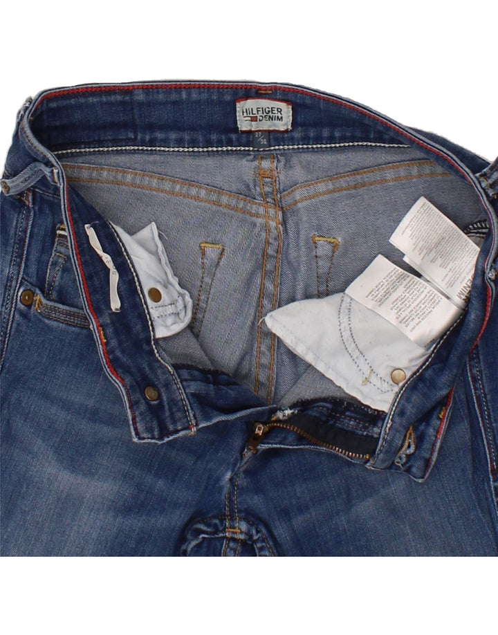 TOMMY HILFIGER Womens Slim Jeans W27 L30  Blue Cotton Vintage Tommy Hilfiger and Second-Hand Tommy Hilfiger from Messina Hembry 