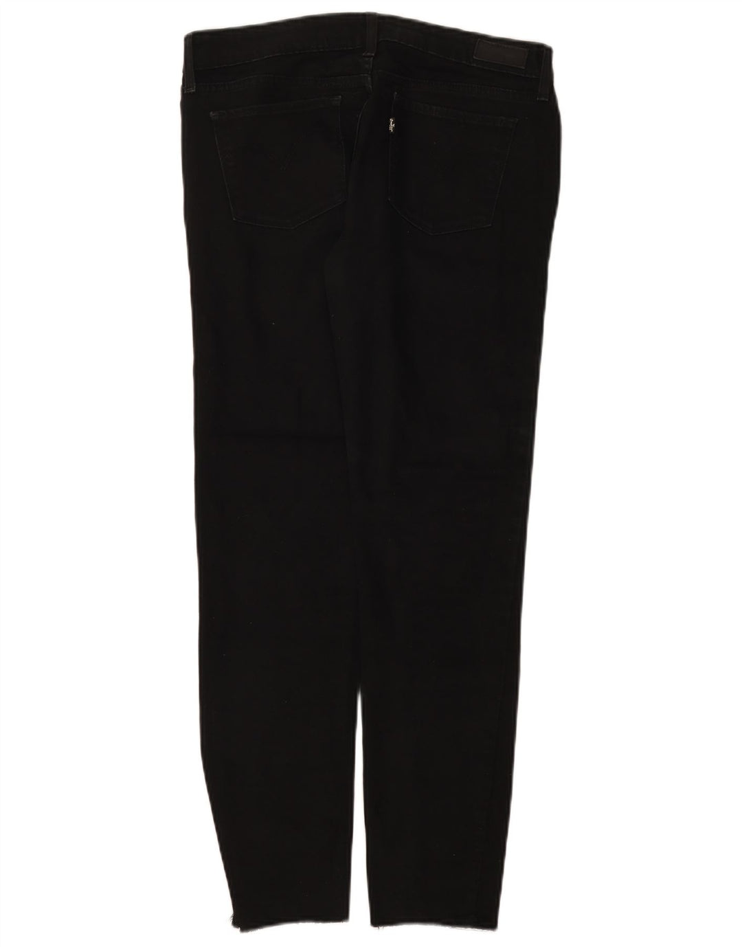 Damskie jeansy Levi's lekko zakrzywione slim W28 L28 czarne