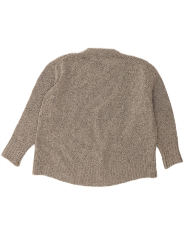 Sweter damski Zara Oversize z okrągłym dekoltem UK 10 Small Grey