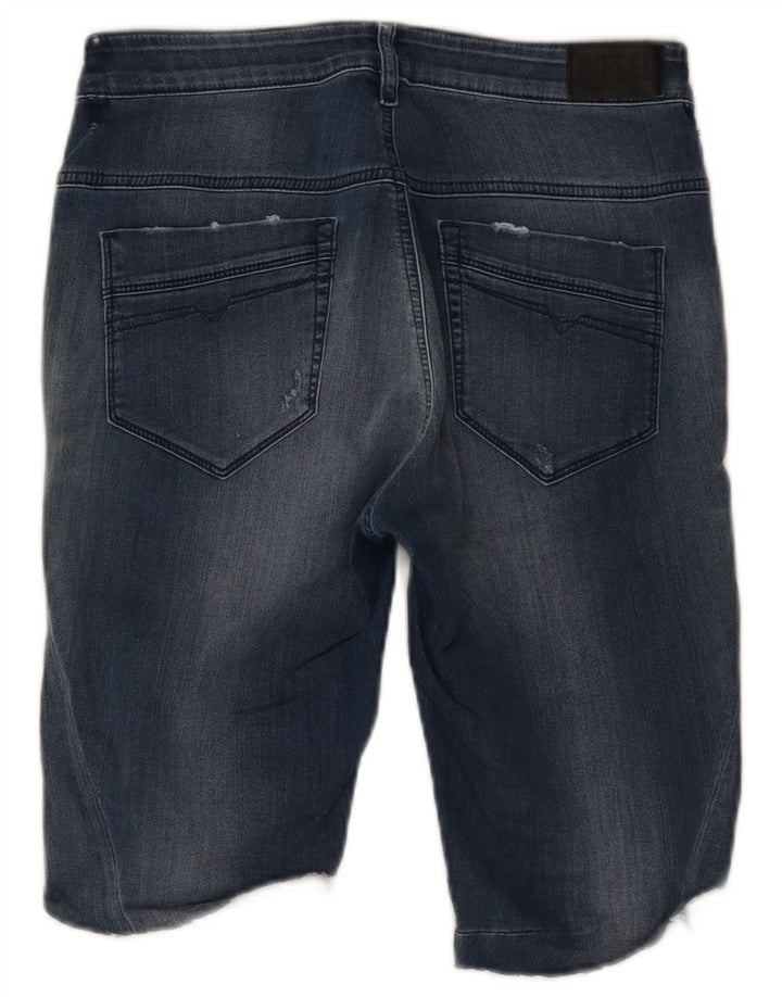 Damskie spodenki jeansowe Diesel w trudnej sytuacji W27, małe, niebieskie, bawełniane