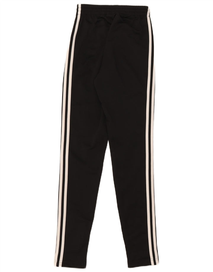Damskie spodnie dresowe Adidas UK 4 XS, czarne, poliestrowe