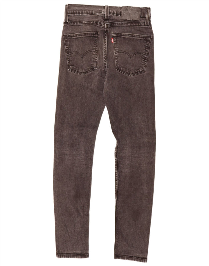 Męskie jeansy slim fit Levi's W32 L28 Czarna bawełna