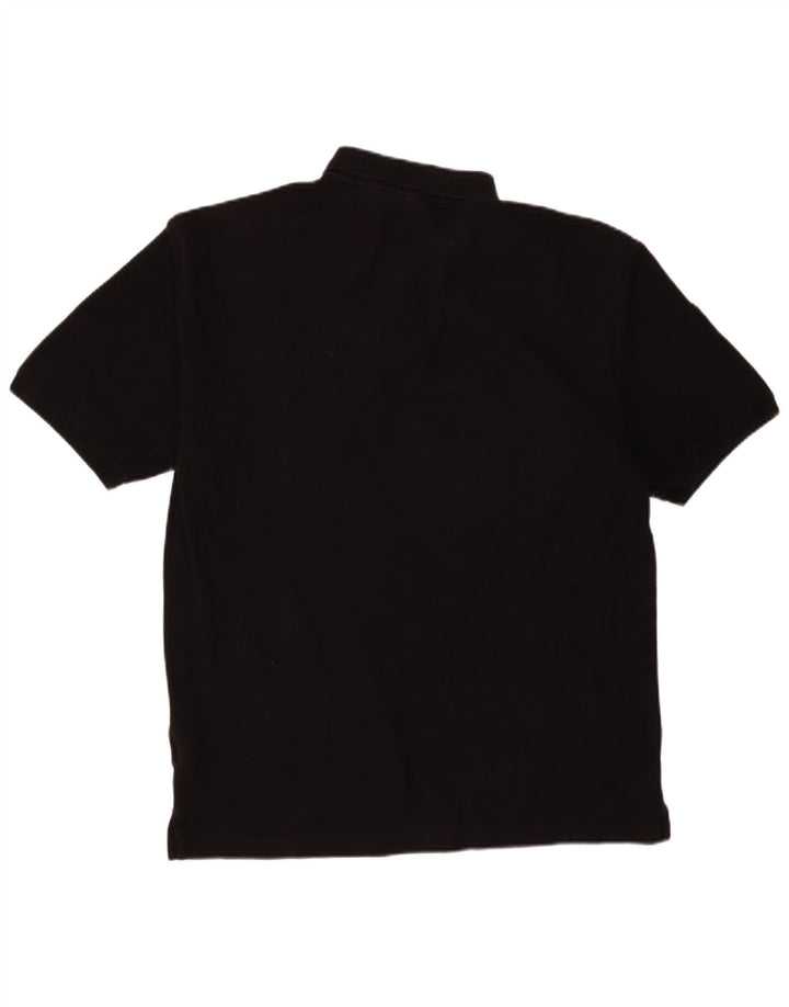 Męska koszulka polo Fila XL, czarna, bawełniana