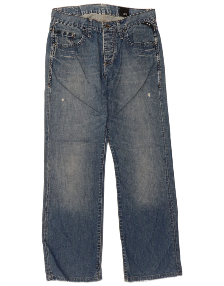 Męskie proste dżinsy Jack & Jones W31 L30 niebieskie