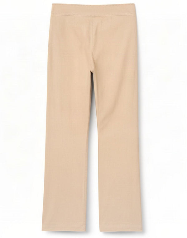 Proste spodnie damskie Marks & Spencer UK 8 Small W26 L31 beżowe