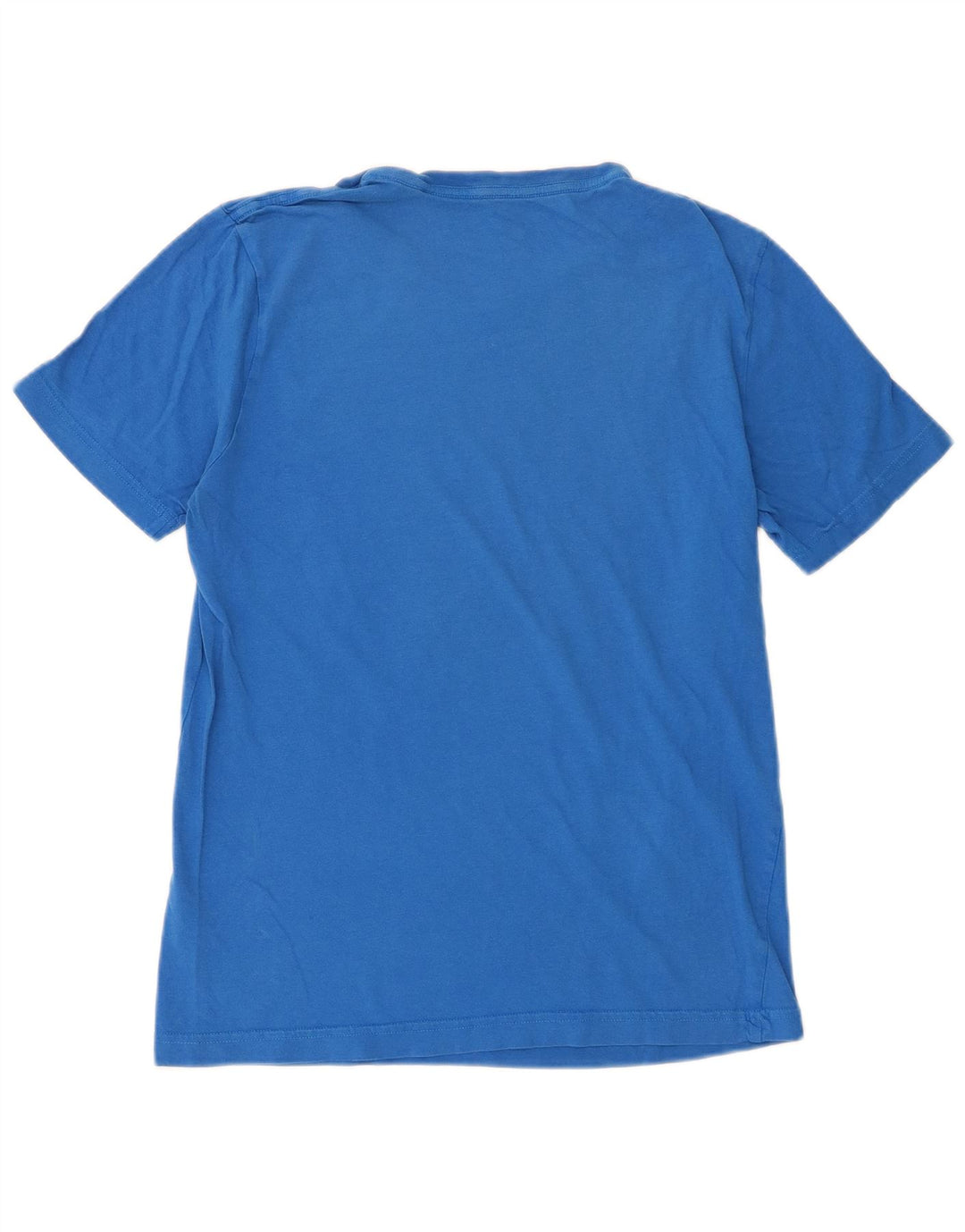 Męski T-shirt z grafiką Puma, mały, niebieski, bawełniany