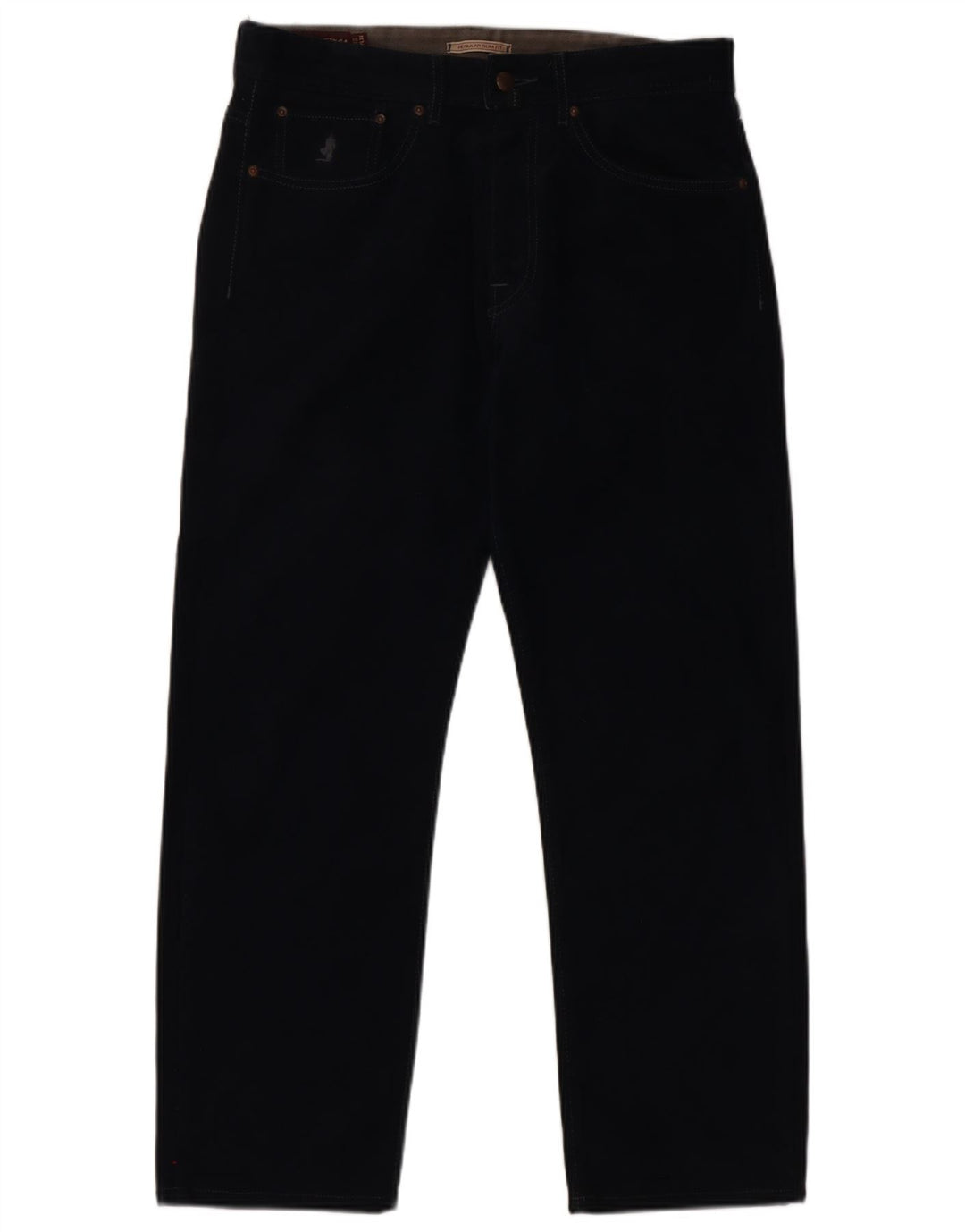 MARLBORO CLASSICS Męskie spodnie codzienne o regularnym kroju W32 L28 Granatowe