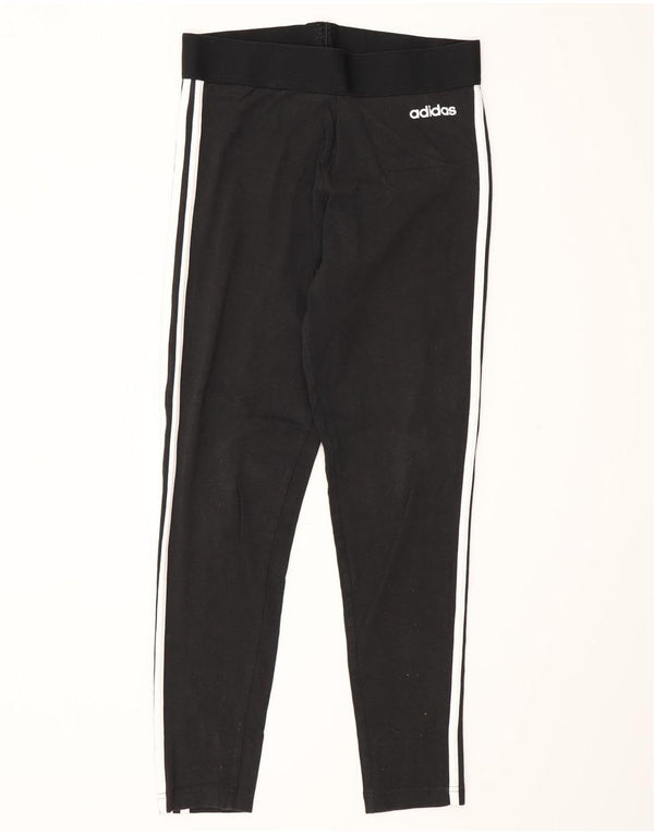 Legginsy damskie Adidas UK 12/14 Średnia czarna bawełna