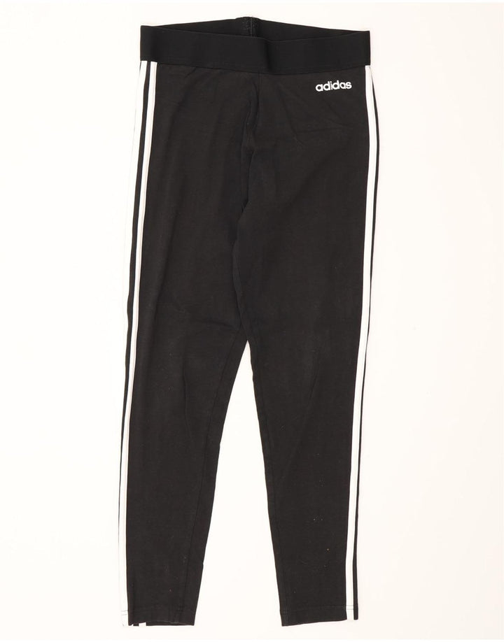 Legginsy damskie Adidas UK 12/14 Średnia czarna bawełna