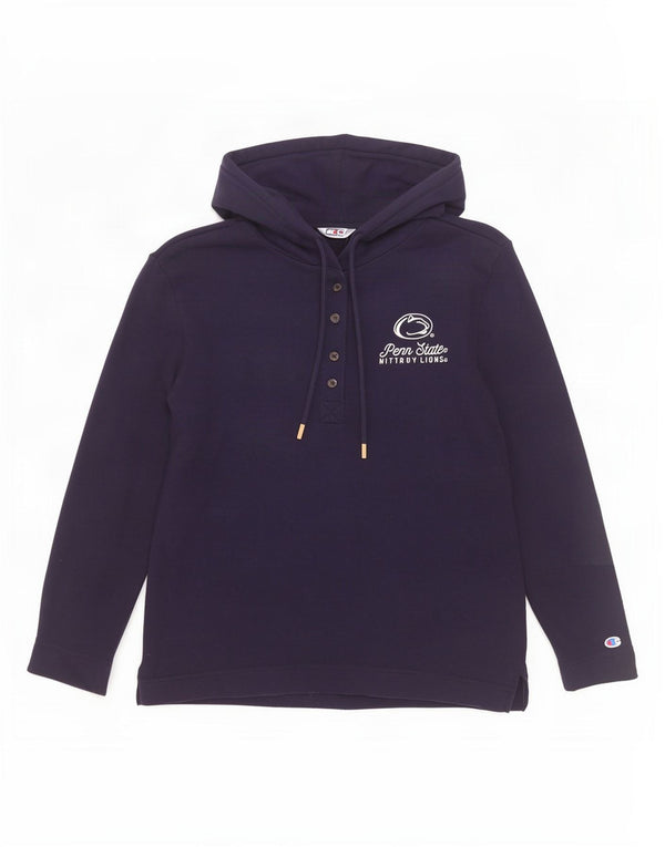 Damska bluza z kapturem Champion Nittany Lions Graphic UK 10, mała, granatowa