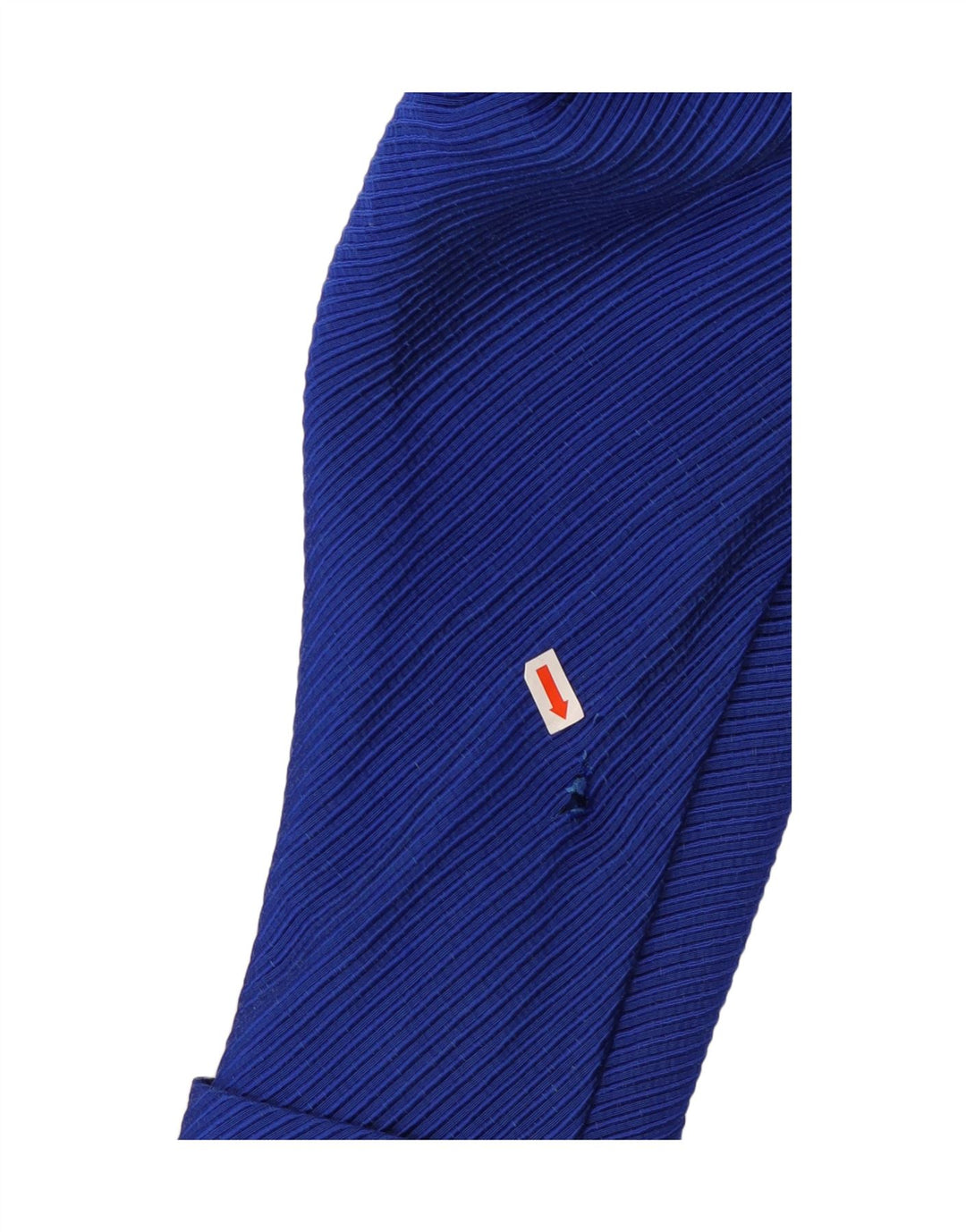 Damska marynarka VINTAGE UK 12, bawełniana, w kolorze średniego niebieskiego w prążki