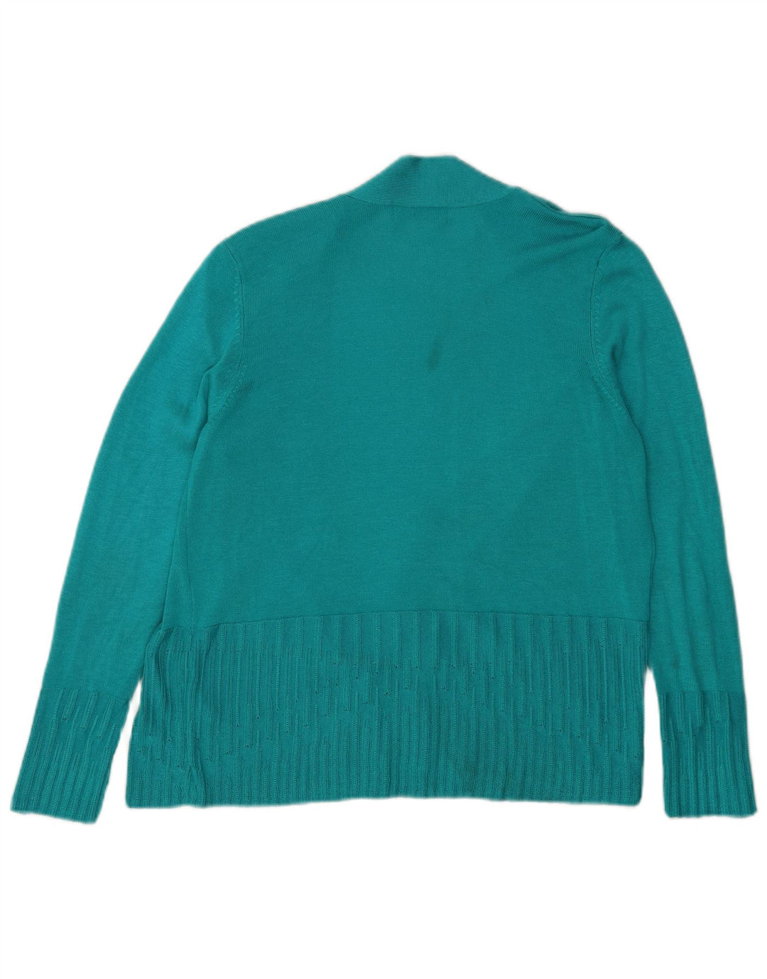 Marks & Spencer Damski sweter rozpinany Per Una, UK 14, duży, turkusowy