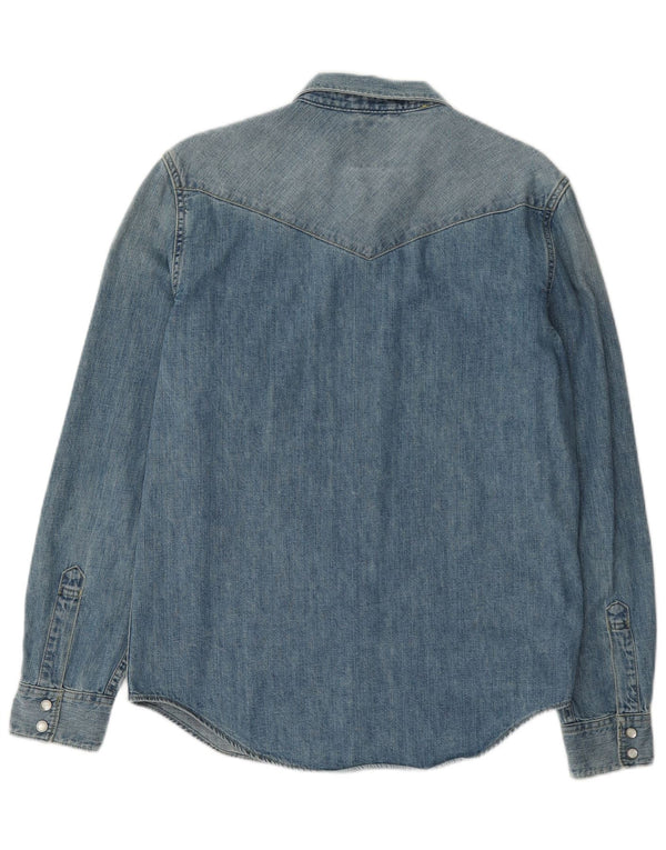 Męska koszula dżinsowa Levi's o dopasowanym kroju, średnioniebieska, bawełniana