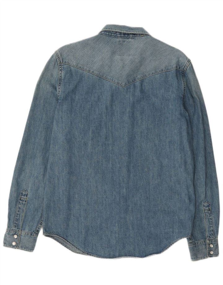 Męska koszula dżinsowa Levi's o dopasowanym kroju, średnioniebieska, bawełniana