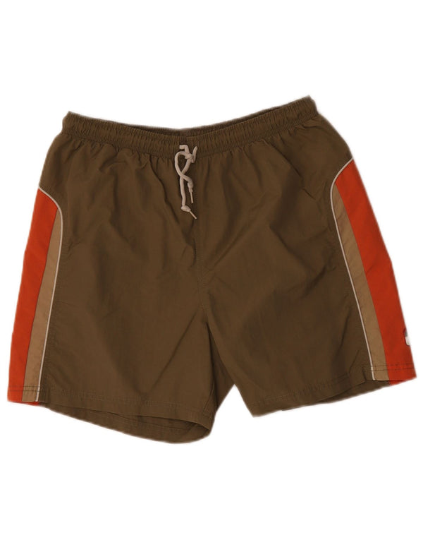 Męskie spodenki kąpielowe Lotto UK 40/42, duży nylon w kolorze khaki