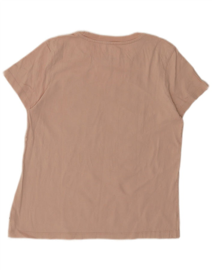 Damski T-shirt z grafiką VANS, UK 12, średni różowy, bawełniany