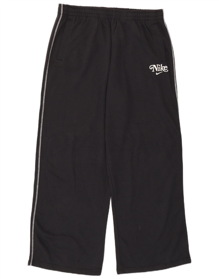 Damskie spodnie dresowe Nike UK 14, duże, czarne, bawełniane