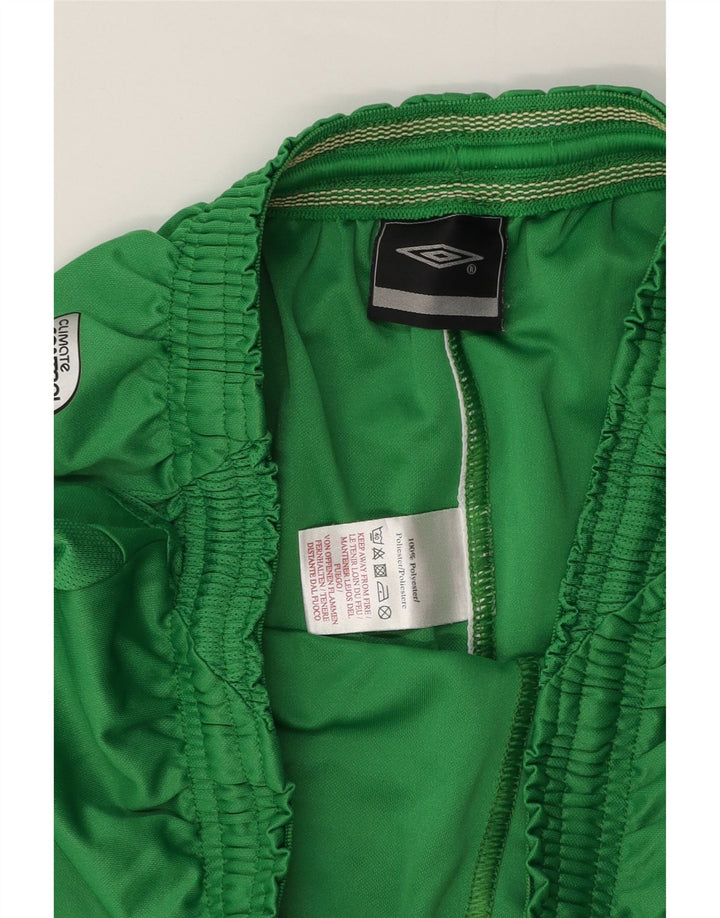 Męskie spodenki sportowe Umbro, duże, zielone, z poliestru