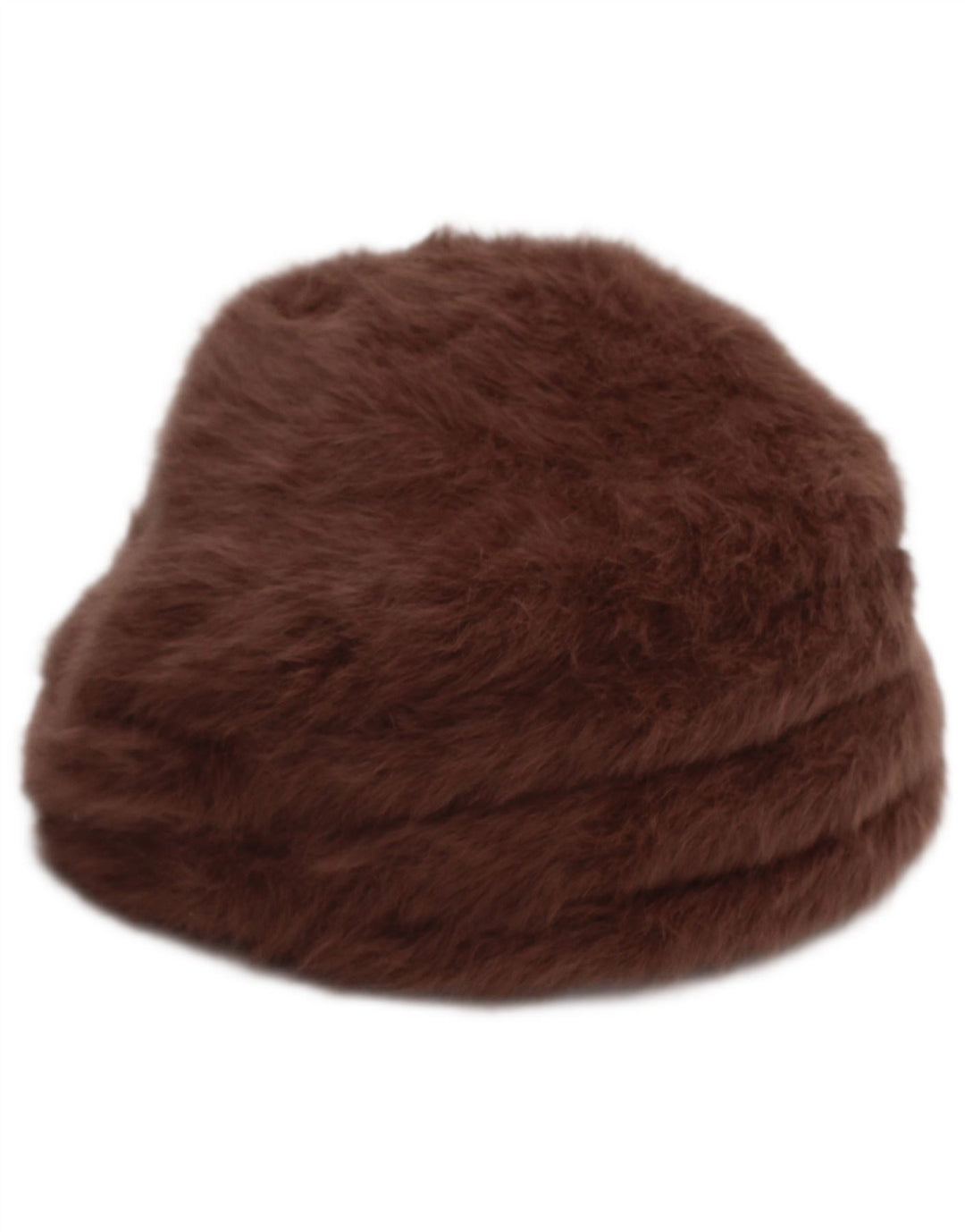 Damska czapka typu beanie Kangol ze sztucznego futra, średnio brązowa