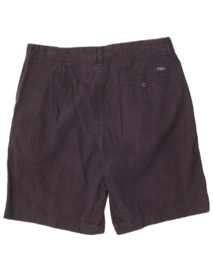 Męskie spodenki Chino Marks & Spencer W34, duże, granatowe, bawełniane
