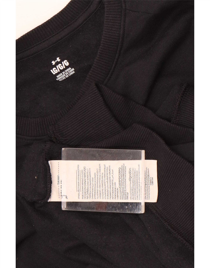 Bluza męska Under Armour, duża, czarna, bawełniana