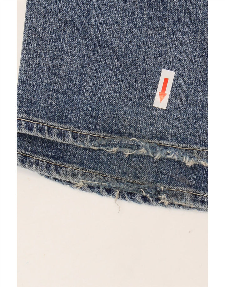 Guess Damskie jeansy Bootcut W29 L34 Niebieskie bawełniane