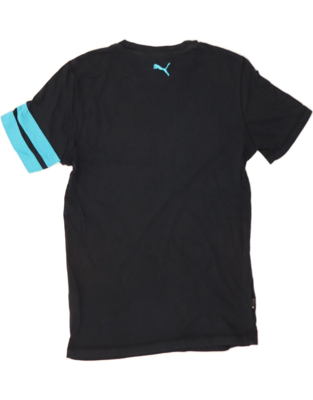 PUMA Mens Graphic T-Shirt Top Small Black Vintage Puma and Second-Hand Puma from Messina Hembry 