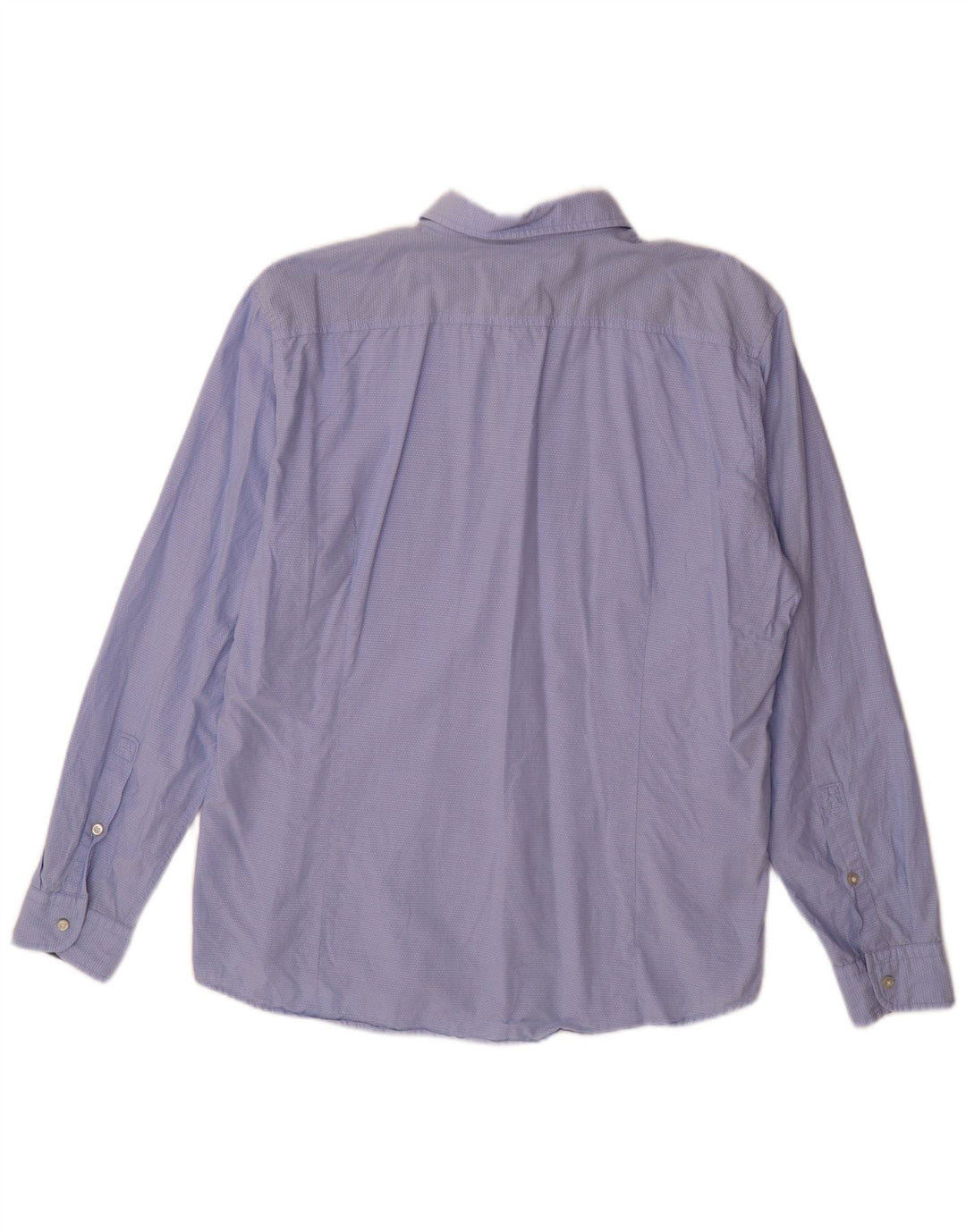 Koszula męska Hugo Boss 2XL, niebieska, bawełniana w cętki
