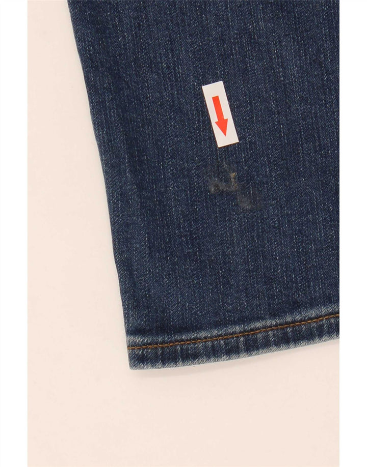Marks & Spencer Męskie jeansy slim W40 L31 Niebieskie, bawełniane