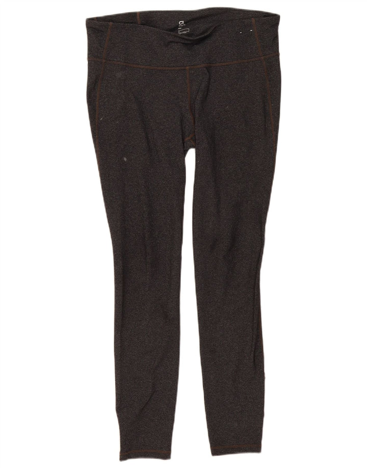 Legginsy damskie Gap UK 14, duże, szare, nakrapiane nylony