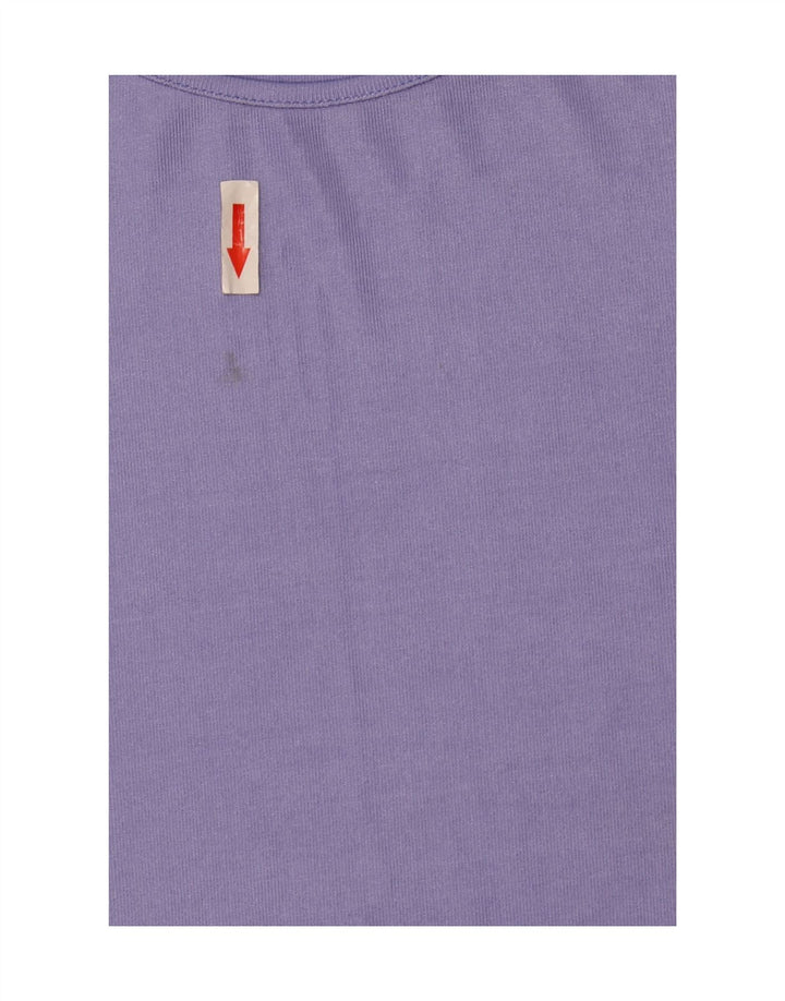 T-shirt damski Marks & Spencer Top UK 16, duży, fioletowy poliester