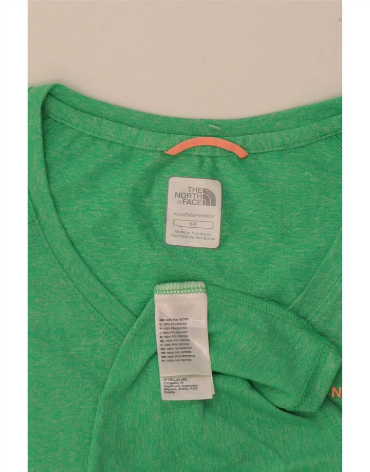 T-shirt damski The North Face Top UK 10, mały, zielony, poliester