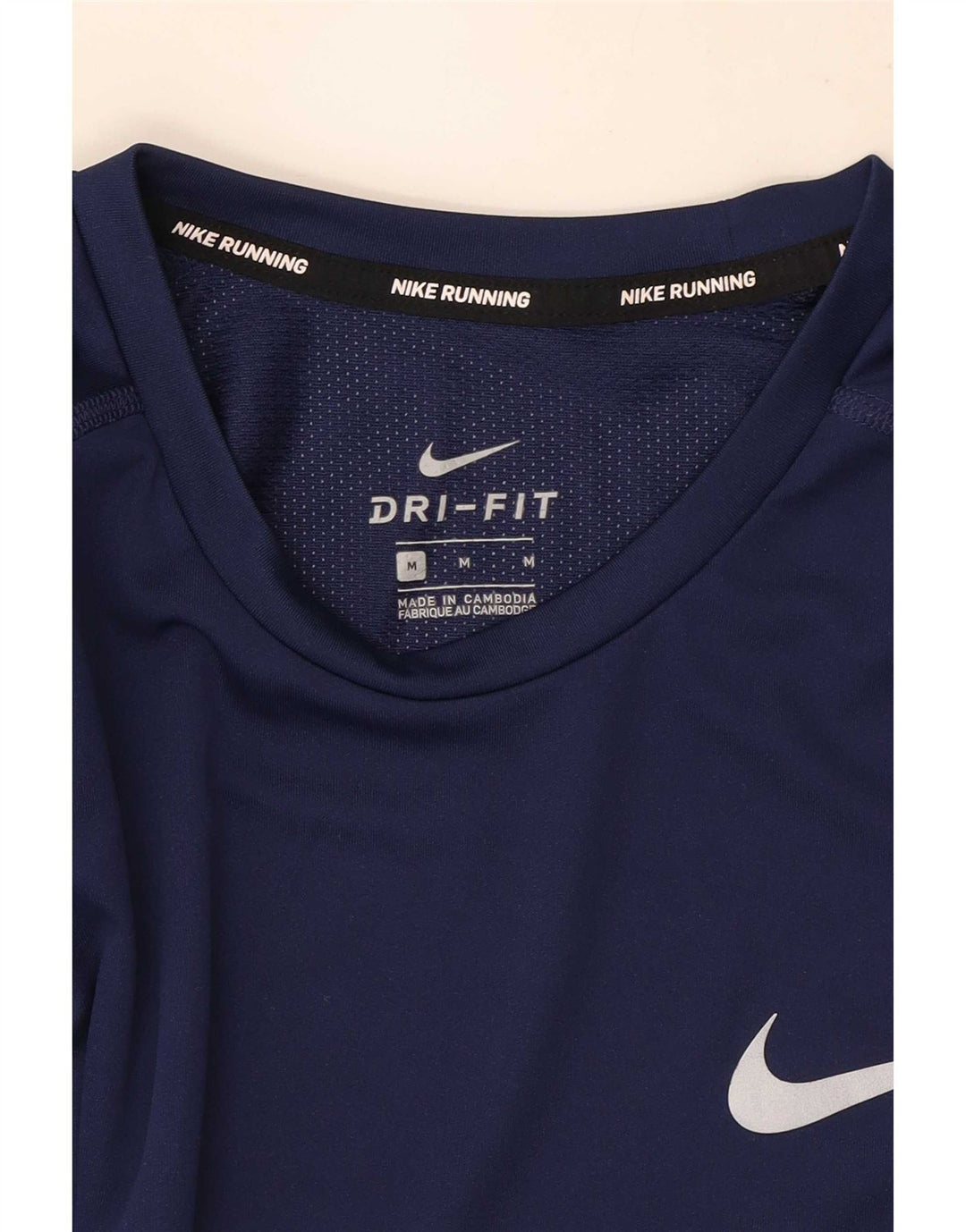 T-shirt męski Nike Dri Fit, średni granatowy