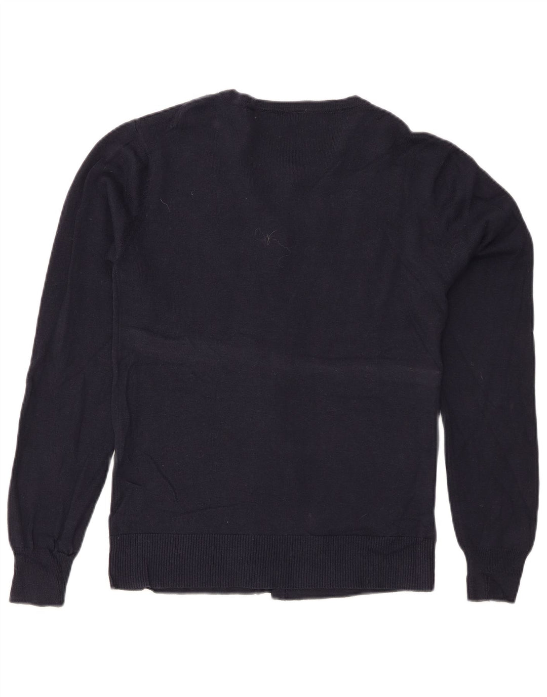 IZOD Dziewczęcy sweter kardigan 15-16 lat XL, granatowa, bawełniana
