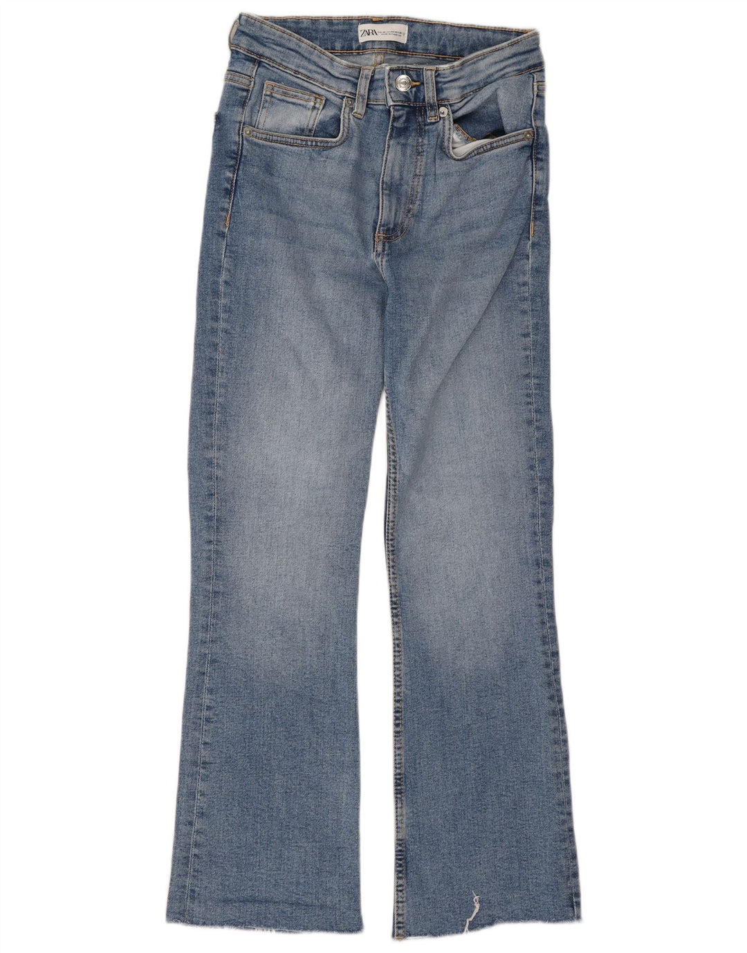Damskie jeansy Bootcut Zara EU 36 XS W26 L26 Niebieskie